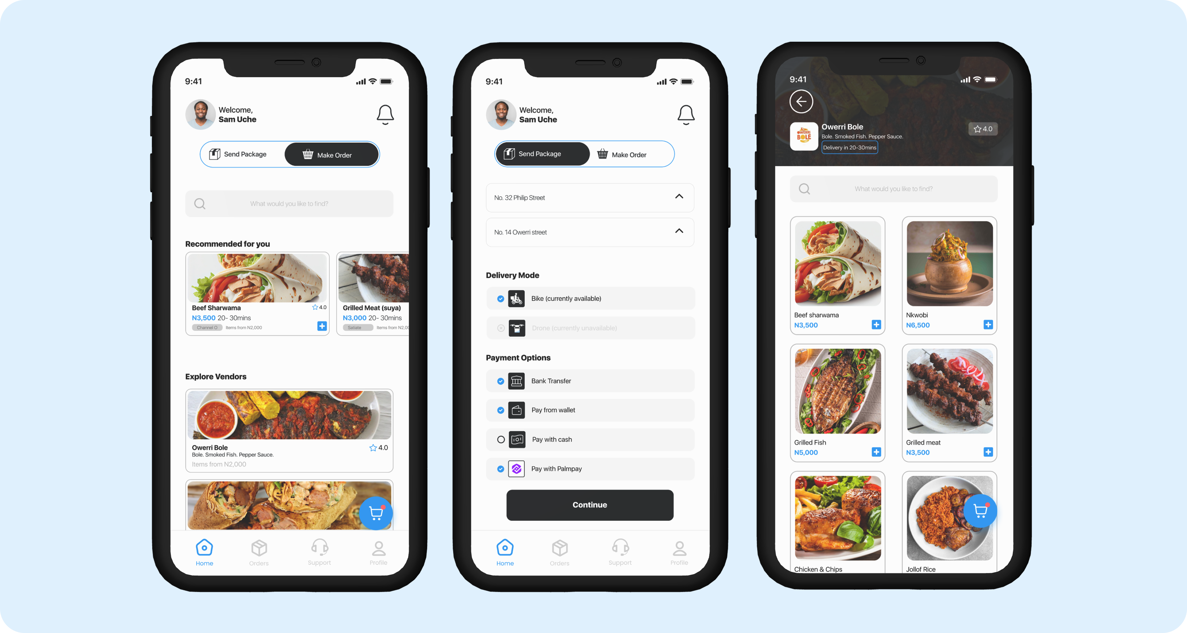 Peregrine App Interface